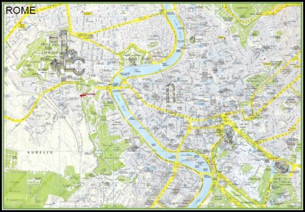 Rome Street Map