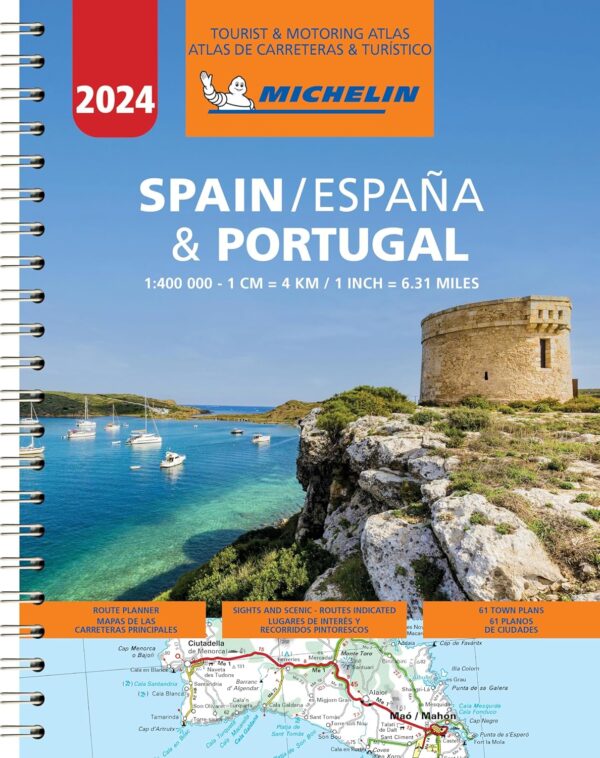 Spain and Portugal Atlas Michelin 2024