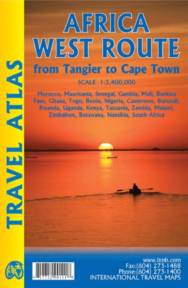 Africa West Route Atlas ITMB