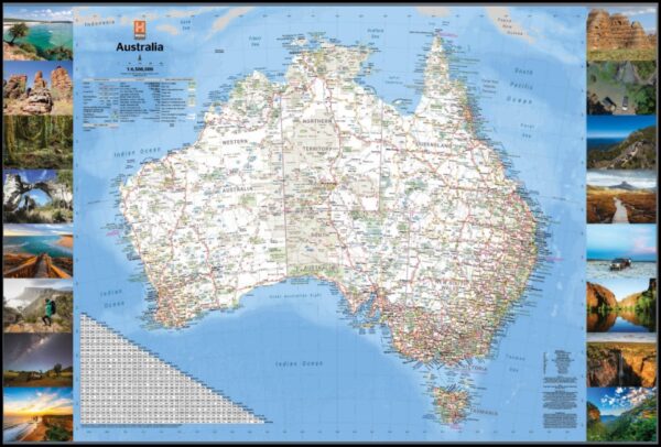 Australia Map Jigsaw Hema
