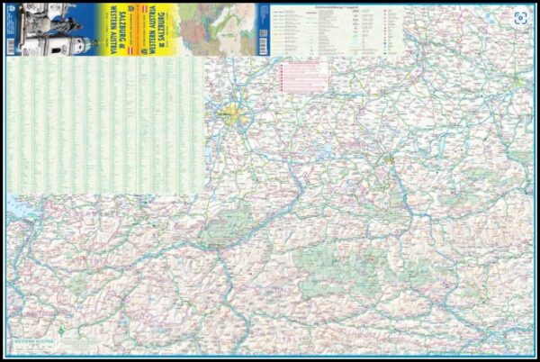 Salzburg and Western Austria Map ITMB - Image 3