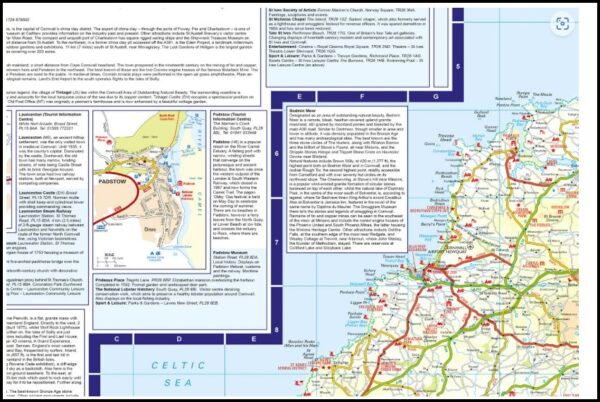 Cornwall Visitors Map A-Z - Image 3