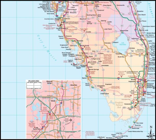 Florida State Highways Map - Image 2