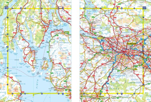 Great Britain Handy Road Atlas A-Z 2025 - Image 3