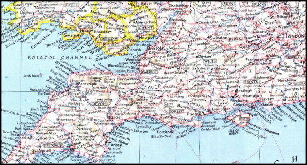 British Isles Map National Geographic - Image 2