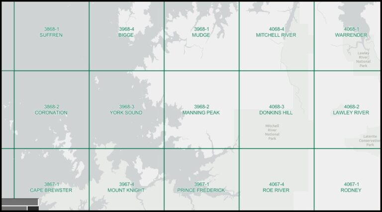 Manning Point Map Manning Peak 1-50,000 Topographic Map 3968-2 WA - Maps, Books & Travel ...