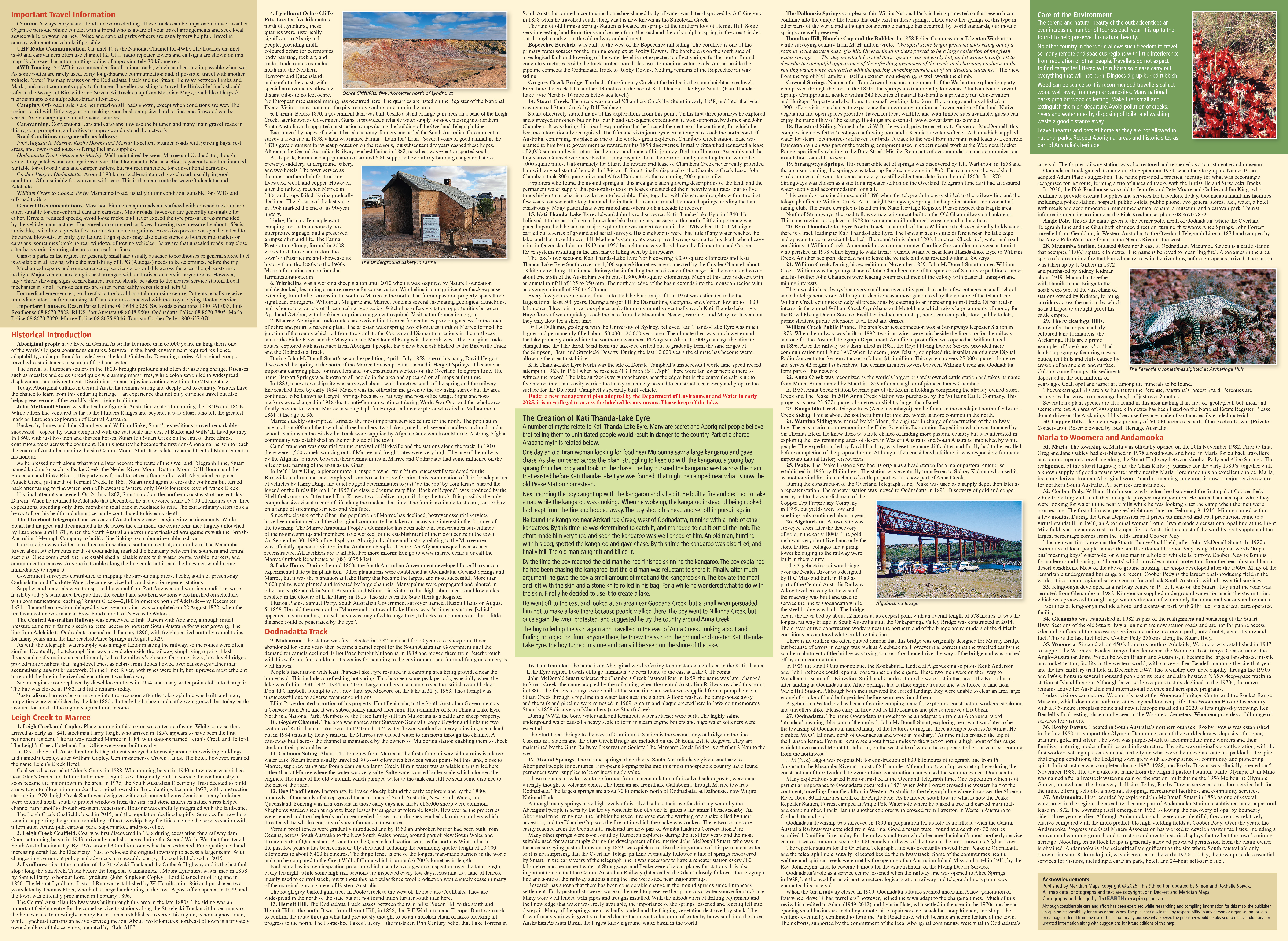 Oodnadatta Track Map Westprint Ed 9 - Image 4