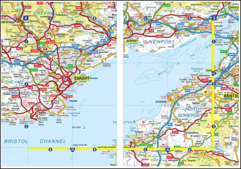Southern England Road Atlas A Z Maps Books Travel Guides