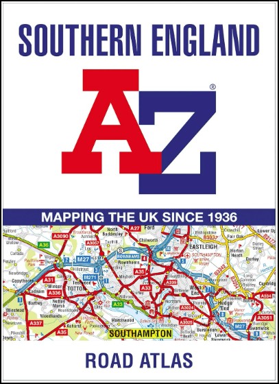 Southern England Road Atlas A-Z