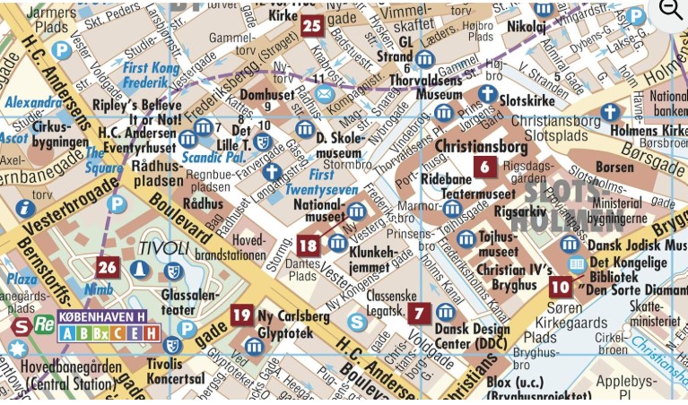 Copenhagen Map Borch - Image 2