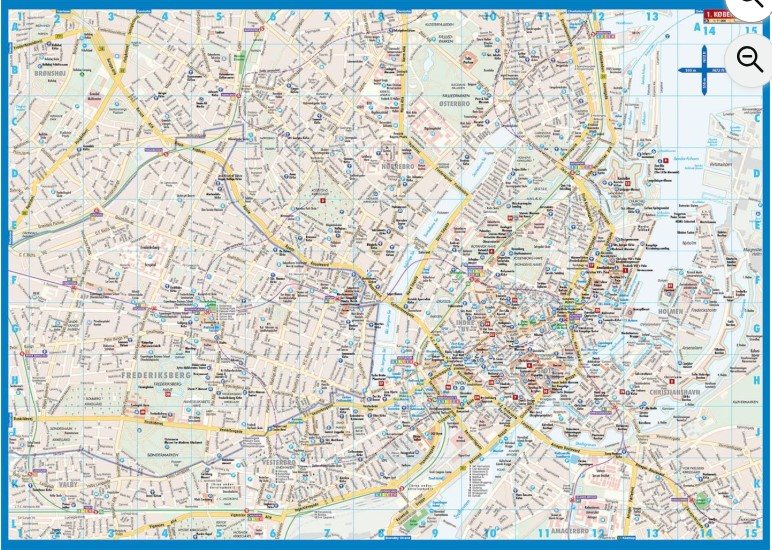 Copenhagen Map Borch - Image 4