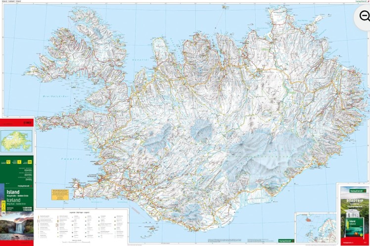 Iceland Map Freytag and Berndt - Image 3