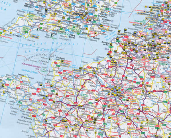 Europe Road Map AA - Maps, Books & Travel Guides