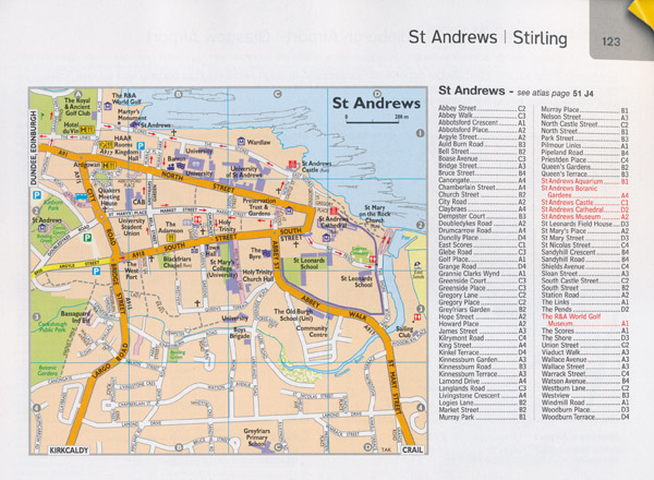 Scotland Touring Atlas AA Spiral - Image 5