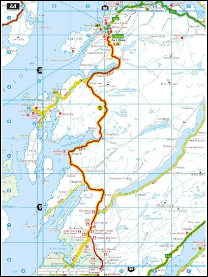 Scotland Touring Atlas AA Spiral - Image 3