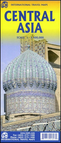 Central Asia Map ITMB
