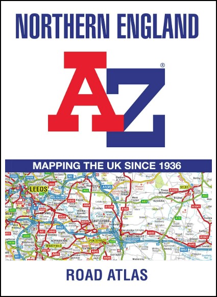 Northern England Road Atlas A-Z