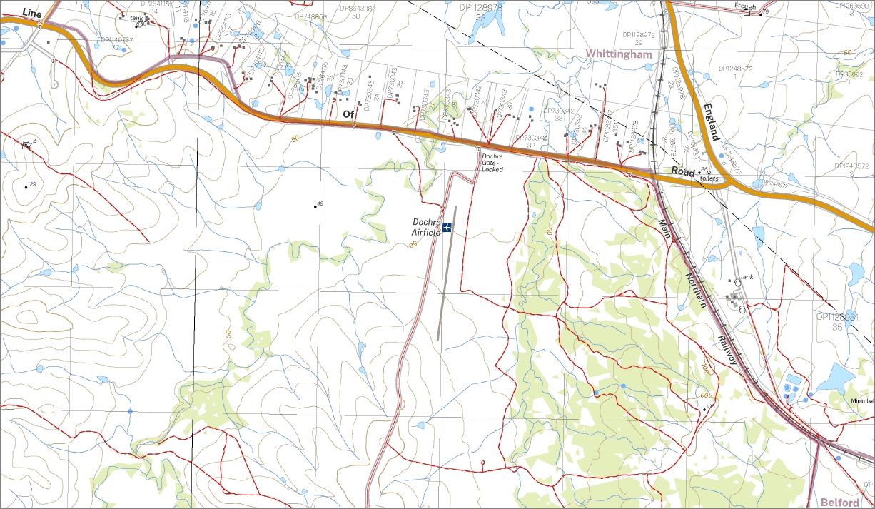 Bulga 1-25,000 Topographic Map NSW 9132-4-S - Image 2