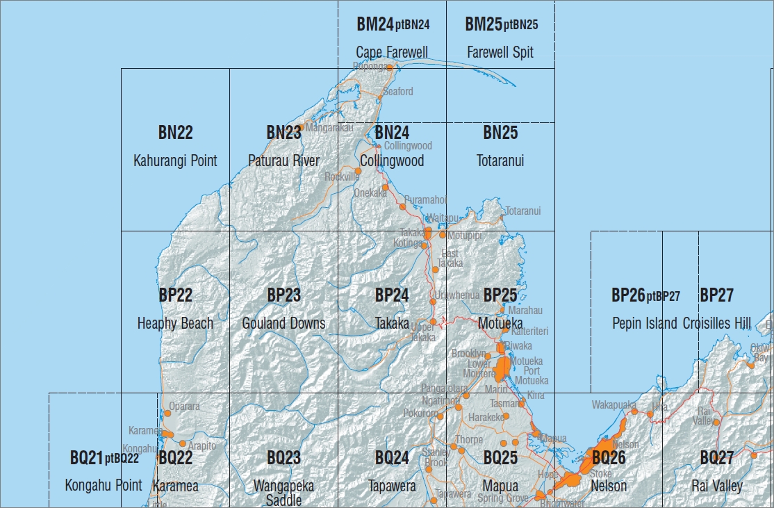 Motueka 1-50,000 Topo Map BP25 NZ - Image 4