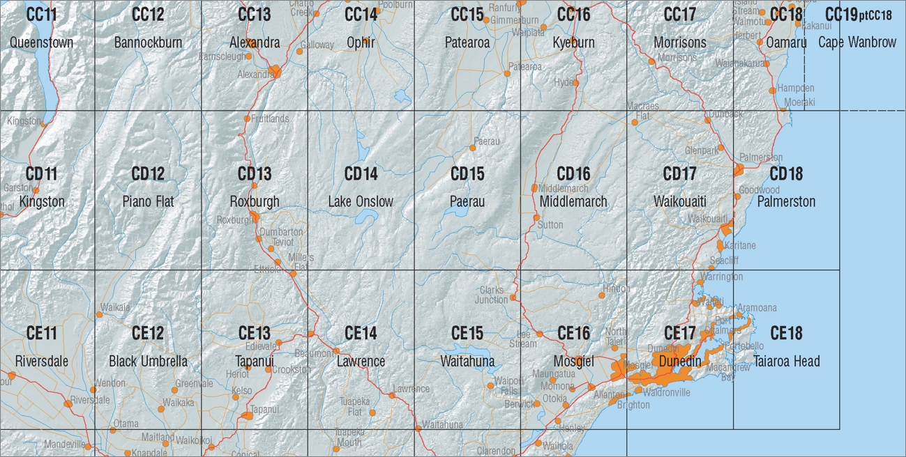 Taiaroa Head 1-50,000 Topo Map CE18 NZ - Image 4