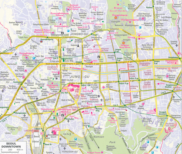 Korea North and South Map Nelles - Image 3