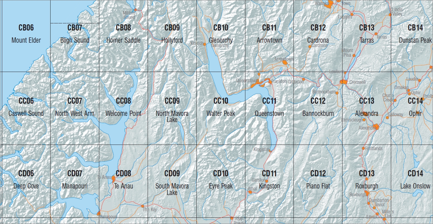 Arrowtown 1-50,000 Topo Map CB11 NZ - Image 4