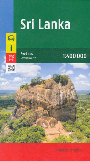 Sri Lanka Map Freytag and Berndt