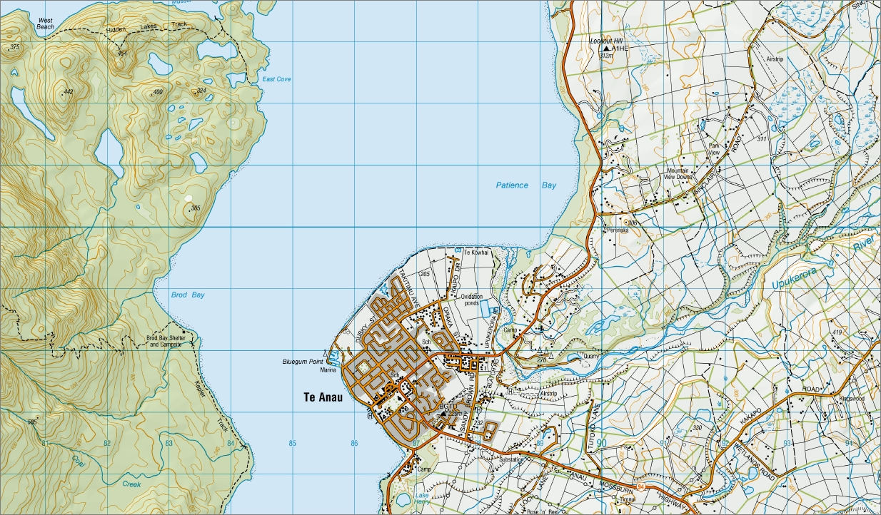 Te Anau 1-50,000 Topo Map CD08 NZ - Image 2