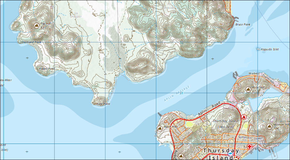 Thursday Island 1-25,000 Topo Map 7376-4-1 QLD - Image 2