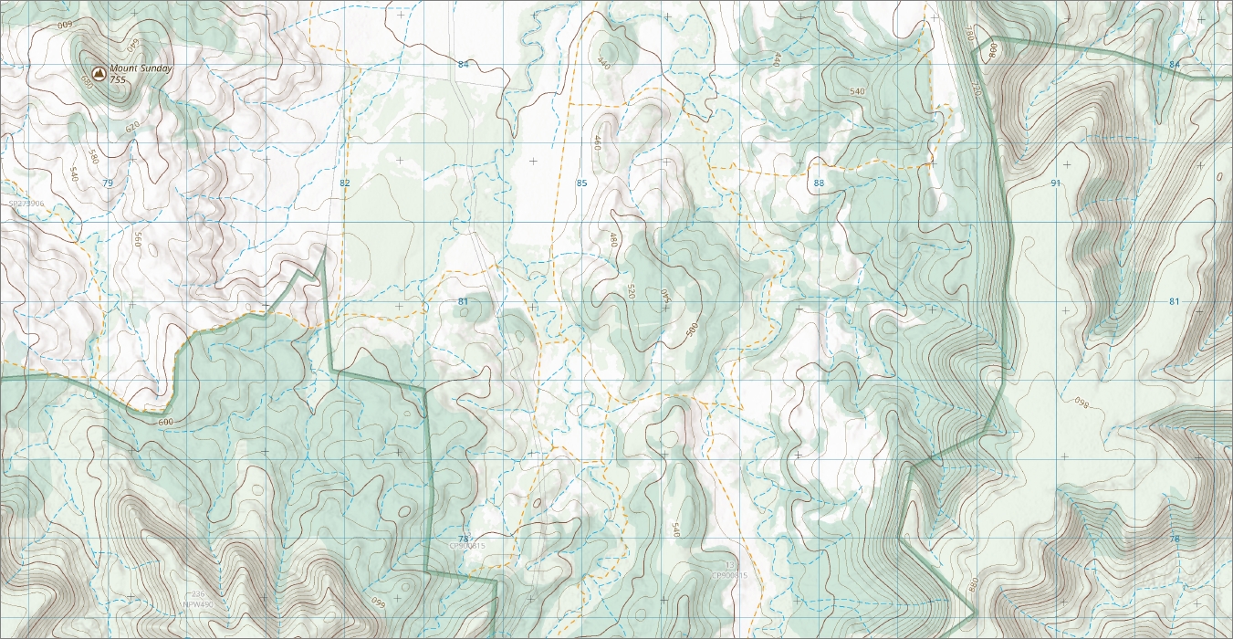 Vandyke 1-50,000 Topo Map 8448-1 QLD - Image 2