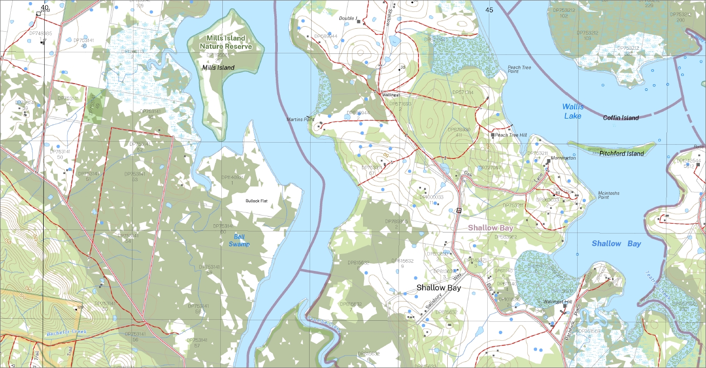 Coolongolook 1-25,000 Topographic Map NSW 9333-1-S - Image 2