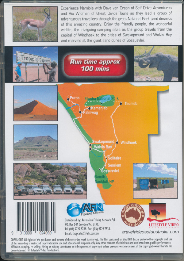 Namibia 4WD Travel Guide DVD AFN - Image 2