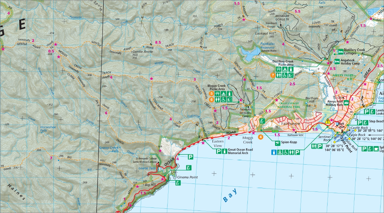 Otways East Surf Coast Map Spatial Vision - Image 2