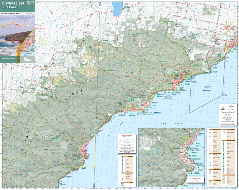 Otways East Surf Coast Map Spatial Vision - Image 3