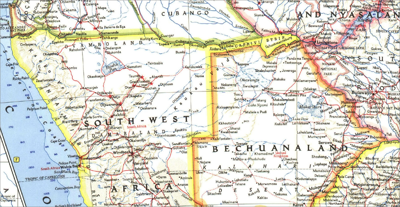 Southern Africa 1962 Edition National Geographic - Image 3