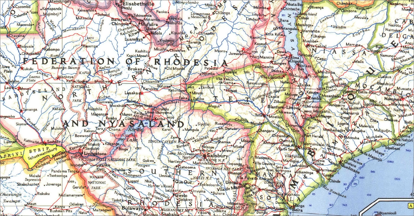 Southern Africa 1962 Edition National Geographic - Image 2